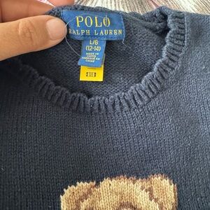 Polo by Ralph Lauren Men's Black Crewneck Sweater